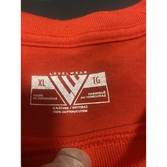 NHL Chicago Blackhawks T Shirt Red‎ XL Red Levelwear - Picture 3 of 5